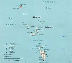 Mapa souostroví