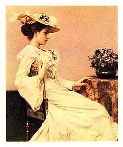 Nicola Perscheid: Slečna Jungmannová, pinatypie, 1900