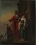 Vypuzení Hagary a Izmaela (1653), Metropolitní muzeum umění