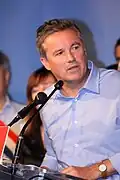 Nicolas Dupont-Aignan Vzhůru republiko! předseda strany, starosta Yerres a poslanec[23]