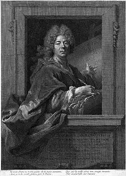 Nicolas de Largillière, autoportrét, 1715