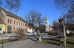 Náves v Kreuzstettenu