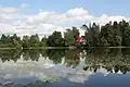 Nikerjärv, jedno z jezer ležících na území městyse