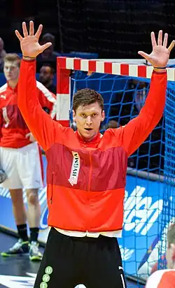 Niklas Landin Jacobsen (14. ledna 2017)