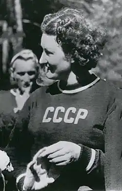 Nina Duumbadzeová v roce 1952
