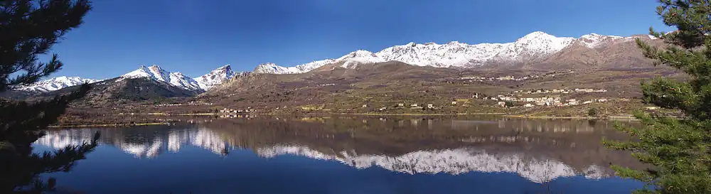 Krajina s nejvyššími vrcholky ostrova