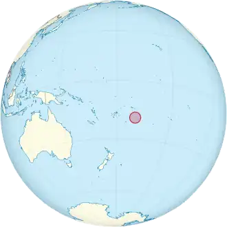 Poloha Niue