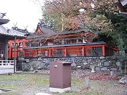 Honden (本殿) svatyně Niukanšófu
