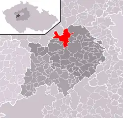 Nižbor na mapě