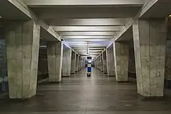 interiér stanice