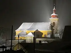 Nasvícený kostel