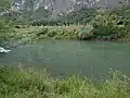 Před ústím do Adiže při úpatí masivu Paganella