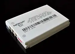 3,6 V Li-ion akumulátor z mobilního telefonu Nokia 3310