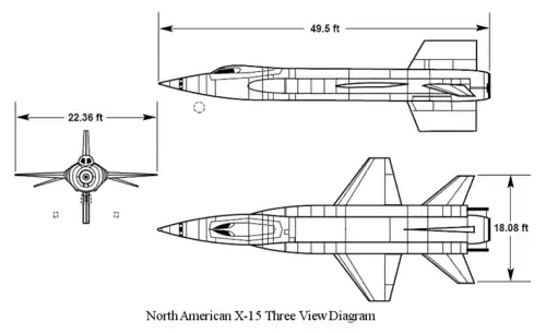 Náčrt typu X-15