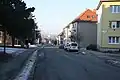 Severní pohled do Štefánikovy ulice