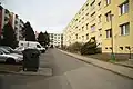 Severní pohled do Kyjevské ulice
