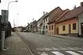Severní pohled do ulice U Kuchyňky