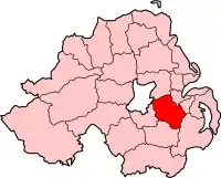 Lisburn na mapě