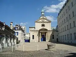 Kaple u vchodu na hřbitov