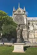 pomník Jana Pavla II., Paříž