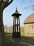 Dřevěná zvonice u Bílého mlýna