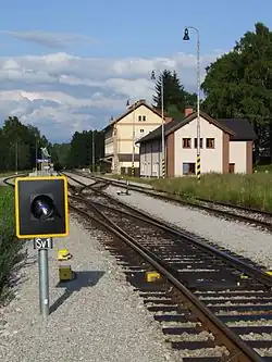 Nová Pec - železniční stanice