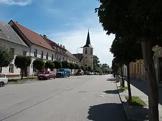Masarykovo náměstí v Nové Včelnici