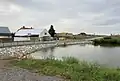 rybník ve středu osady
