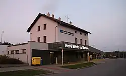 Nádraží v Novém Městě na Moravě