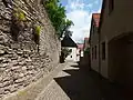 Ulička u hradeb