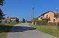 Východní část vesnice