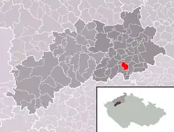 Nová Ves na mapě