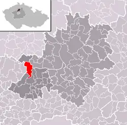 Nová Ves na mapě