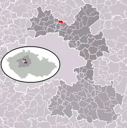 Nová Ves na mapě