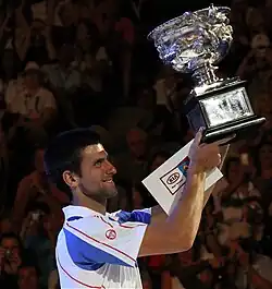 Novak Djoković mužská dvouhra.