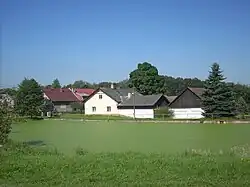 rybník na návsi