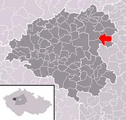Nové Strašecí na mapě