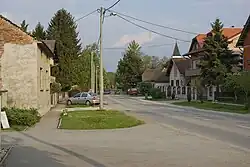 Hlavní ulice v Novo Čiče