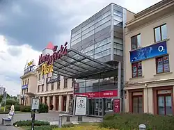 Vchod do centra
