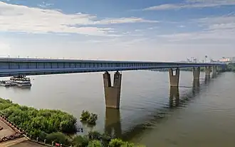 Metromost v Novosibirsku