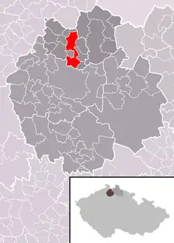 Nový Bor na mapě