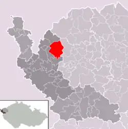 Nový Kostel na mapě