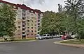 Rekonstruované domy v Orlické ulici