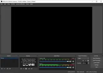 Program OBS na Windows 10