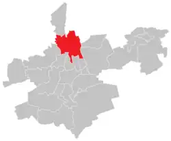 Černovír na mapě