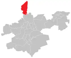 Chomoutov na mapě