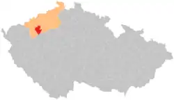 Správní obvod obce s rozšířenou působností Žatec na mapě