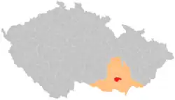 Správní obvod obce s rozšířenou působností Židlochovice na mapě