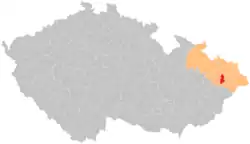 Správní obvod obce s rozšířenou působností Kopřivnice na mapě