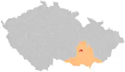 Správní obvod obce s rozšířenou působností Kuřim na mapě